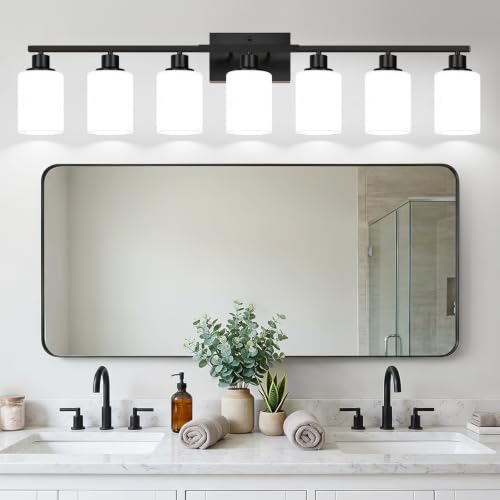 7 Light Bathroom Light Fixtures