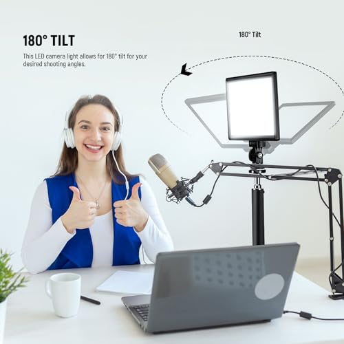 9" LED Video Light Panel