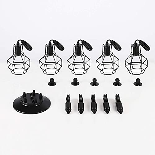 Industrial Pendant Lighting 5 Heads