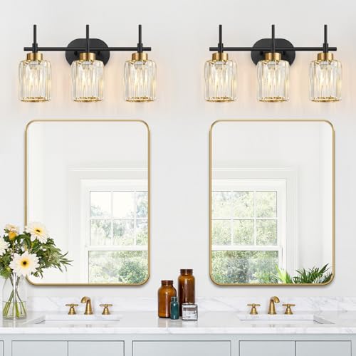 Modern Crystal Bathroom Vanity Light