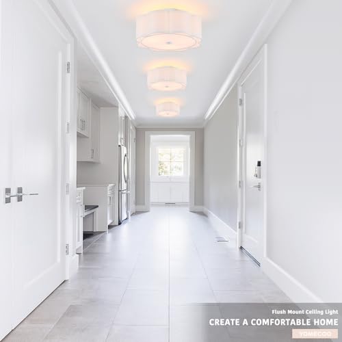 18" Large Semi Flush Mount Ceiling Light