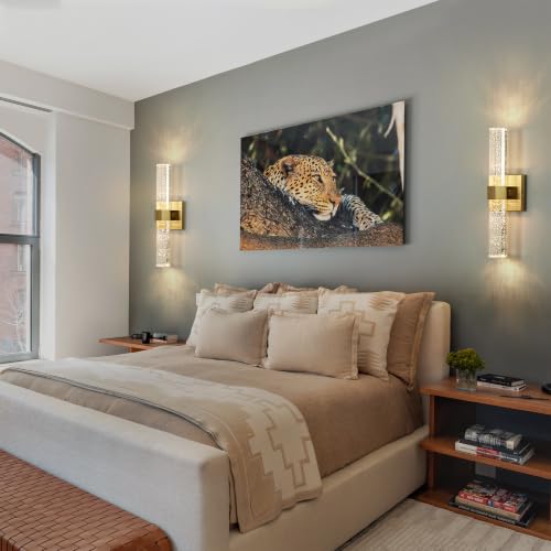 Gold Wall Sconces Set of Two (2 Count)