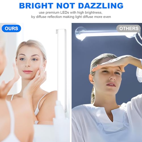 Angle Adjustable LED Vanity Lights for Mirror (2 Count)
