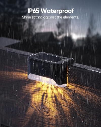 Solar Deck Lights (4 Count)