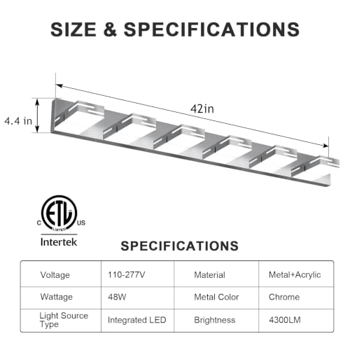 LED Modern Bathroom Vanity Light Fixtures