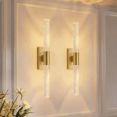 Battery Operated Wall Sconces Set of 2