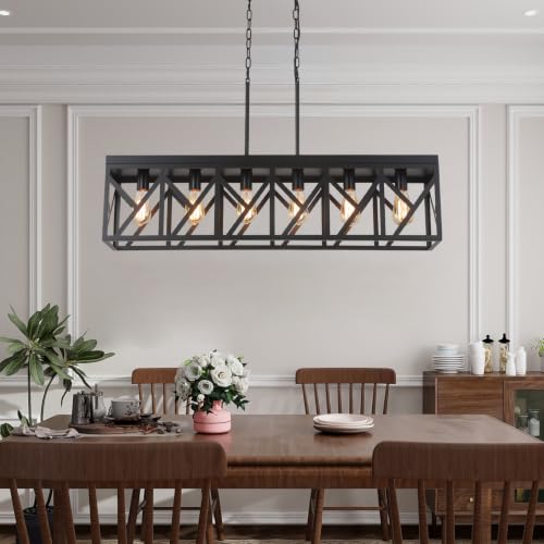 Rustic Farmhouse Metal Kitchen Island Lighting