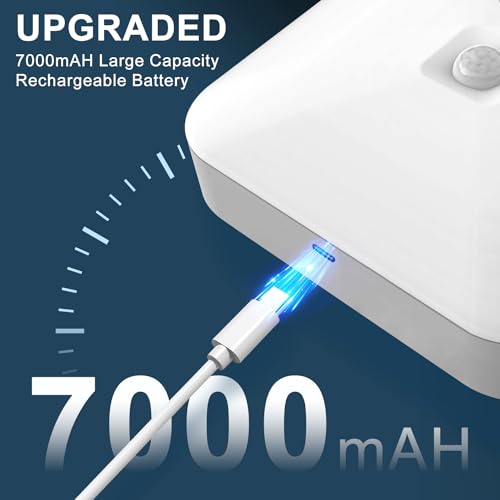Rechargeable Motion Sensor Ceiling Light with Remote
