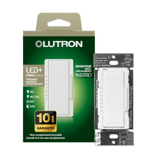 Maestro PRO LED+ Tap Dimmer Switch for 250W LED