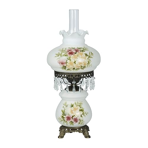 Abigail Hurricane Style Parlor Table Lamp