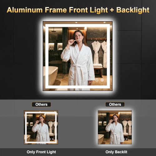 LED Bathroom Mirror with Light
