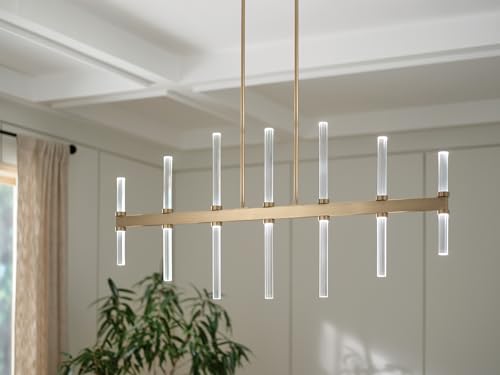 Sycara 14 Light LED Linear Chandelier Light