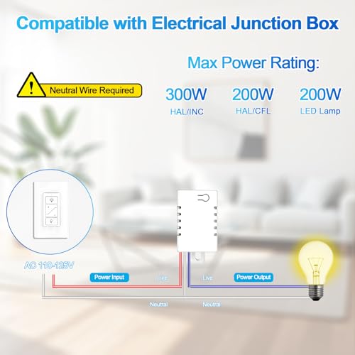 Wireless Light Switch (100 Count)