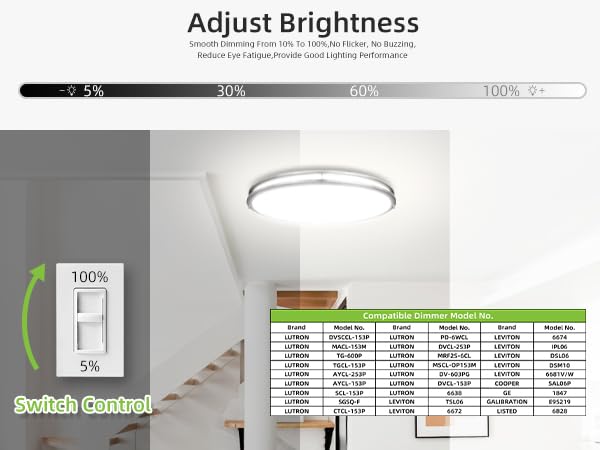 32 Inch Oval LED Ceiling Light