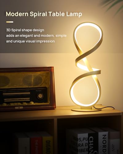 Gold Cool Table Lamps Set of 2 (2 Count)