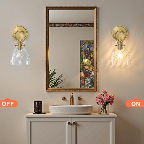 Gold Wall Sconce 1