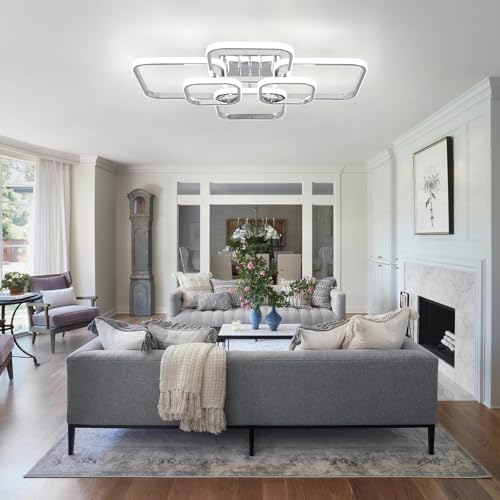 31.5" Modern LED Ceiling Light 6