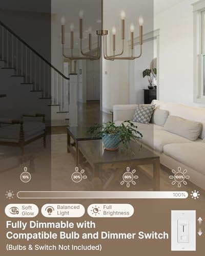 8 Light Champagne Bronze Chandelier