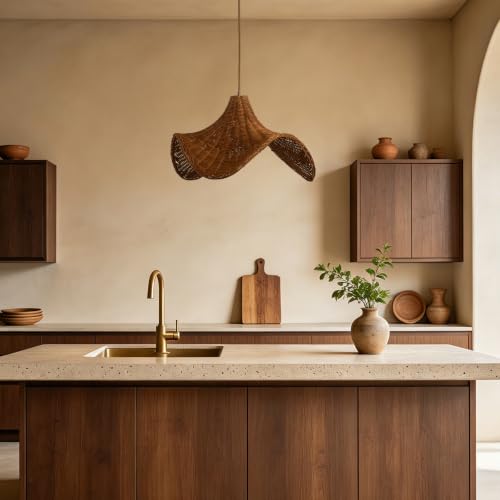 Hand Woven Rattan Pendant Light