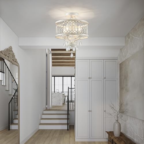 Crystal Ceiling Light Fixture