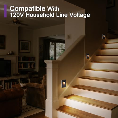 8 Pack Vertical LED Step Lights (8 Count)