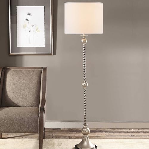 Pure White Drum Lamp Shades Set of 2 Large Lampshade 16``Top x 16``Bottom x 12``High (2 Count)