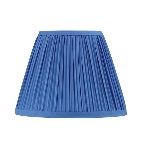 56502 Empire Uno Lamp Shade in Mushroom Pleated Classic Blue