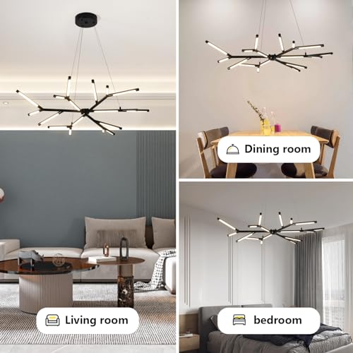Modern LED Linear Chandelier