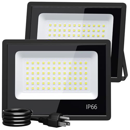 50W LED Flood Lights Outdoor (2 Count)