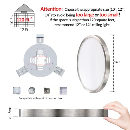 Flush Mount Ceiling Light Fixture