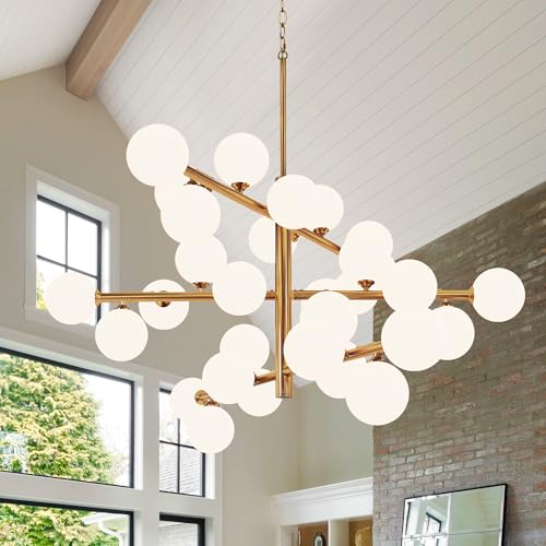 Gold Sputnik Chandeliers
