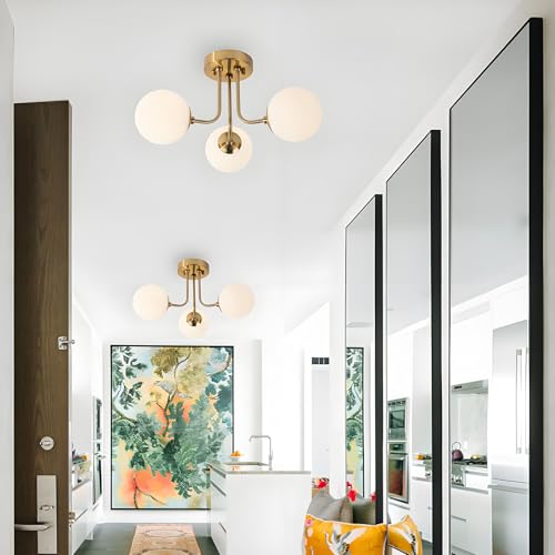 Modern Semi Flush Mount Ceiling Light 3