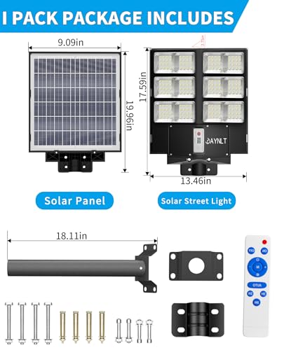 Y 5200W Solar Street Lights Outdoor
