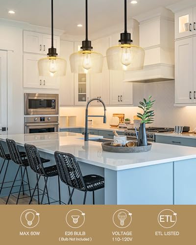 Modern Farmhouse Pendant Lights Kitchen Island