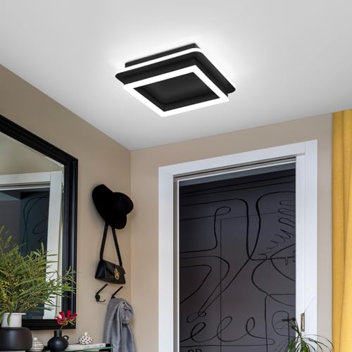 Black Modern LED Ceiling Light