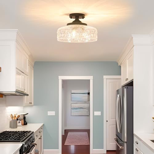 Semi Flush Mount Ceiling Light Fixture