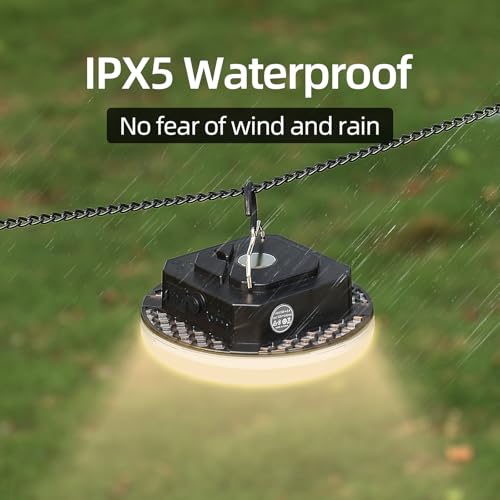 Transparent Portable Rechargeable LED Camping Lights