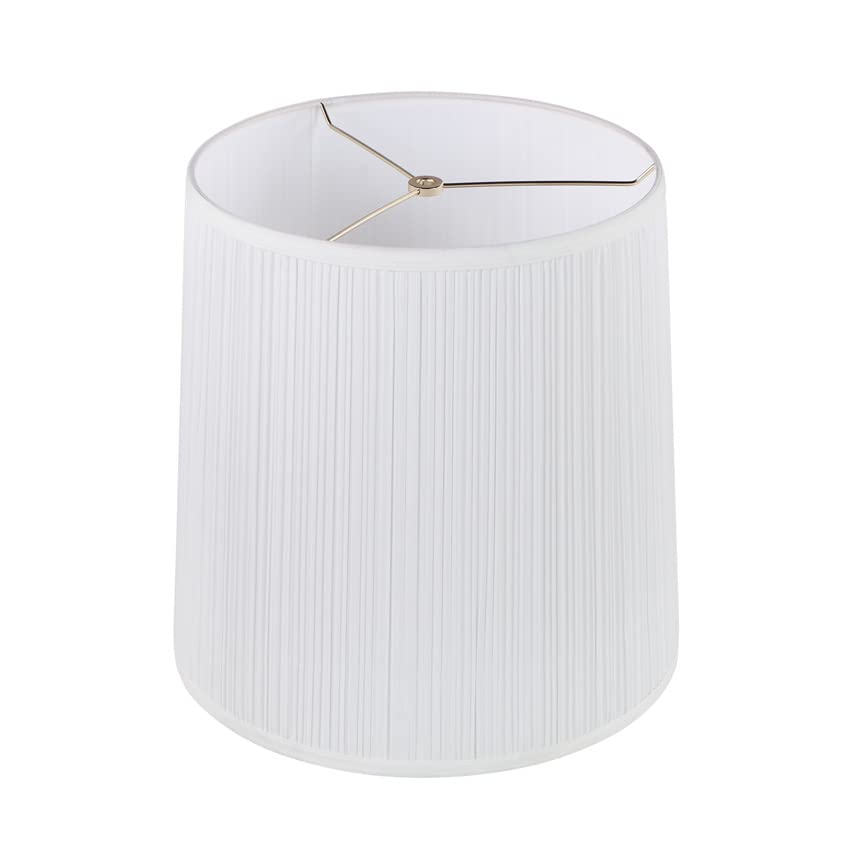 33139 Mushroom Pleated Traditional Spider Lamp Shade