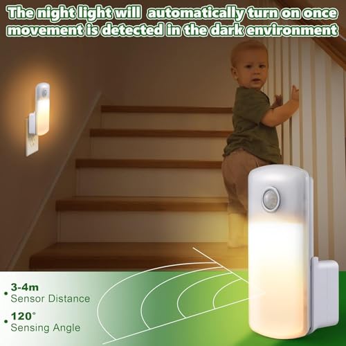 2 Pack 4 in 1 Home Emergency Power Failure Night Lights (2 Count)
