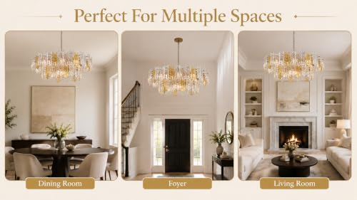 40" 12 Light Modern Art Ice Stick Crystal Chandelier