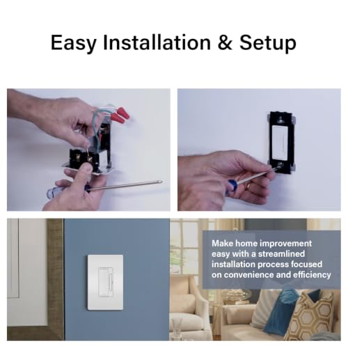 Radiant with Netatmo Smart Rocker Dimmer Switch