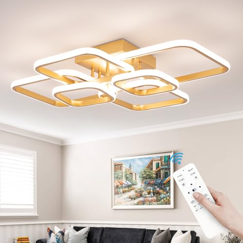 31.5" Modern LED Ceiling Light 6