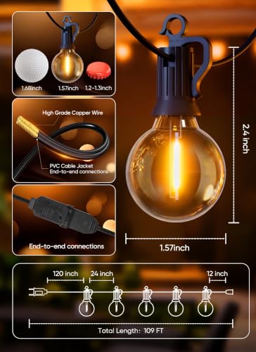 Outdoor String Lights (50 Count)