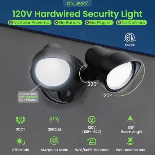 Dusk to Dawn Outdoor Lighting 30W 3500LM 3CCT 3000K