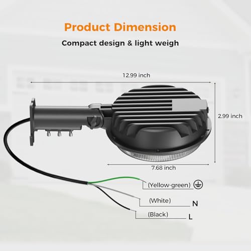200W LED Barn Light Dusk to Dawn