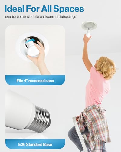 Sunco 10 Pack BR20 LED Bulb Flood Light (10 Count)