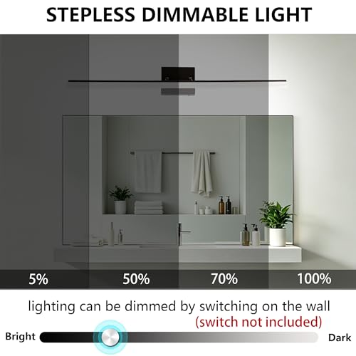 36 Inch Modern Bathroom Light Fixtures Over Mirror