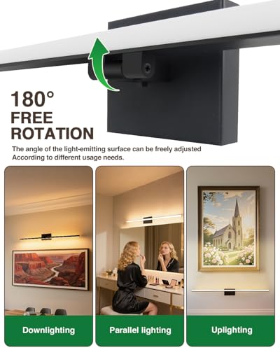 48 inch Modern Bathroom Fixtures Vanity Light Bar Over Mirror