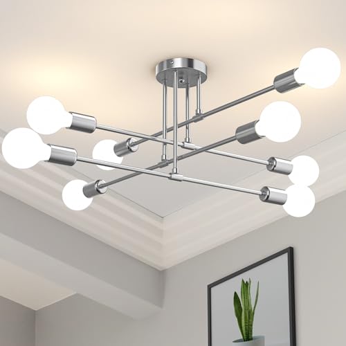 Modern Sputnik Chandelier Ceiling Light Fixtures
