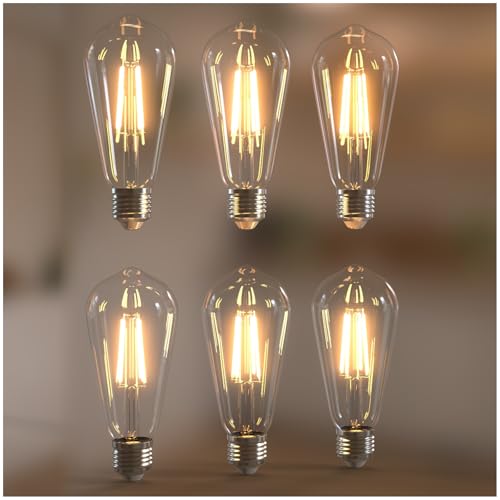 Edison Bulbs E26 LED Bulb 60 Watt Equivalent